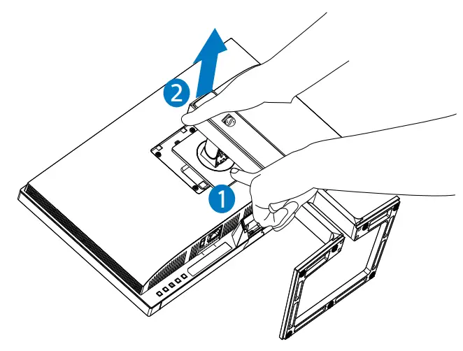 PHILIPS 27B1U7903 Brilliance 7000 Professional Monitor - Mounting 3