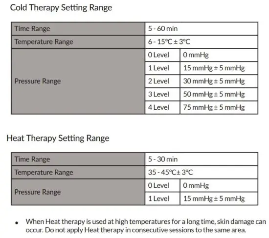 FIG 27 Cold and Heat Therapy Setting.JPG