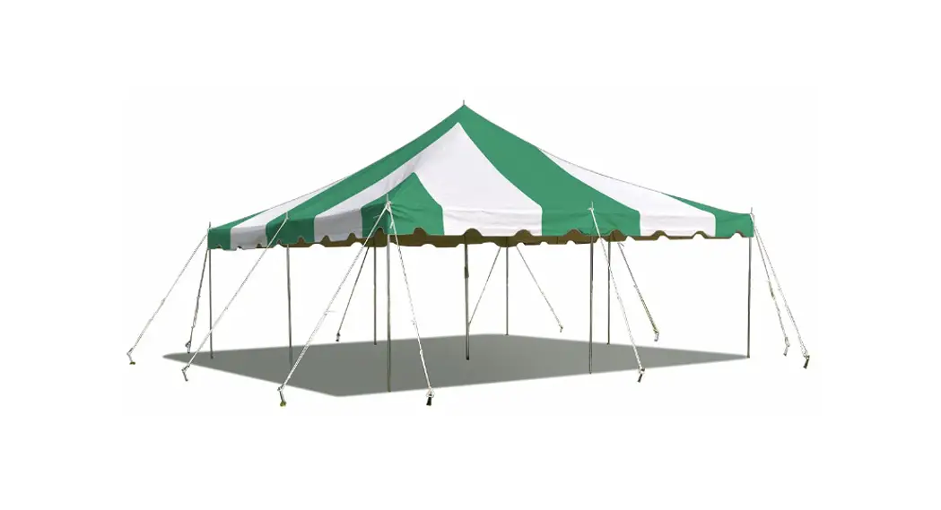 American Tent 20x20 Party Pole Tent Canopy Installation Guide