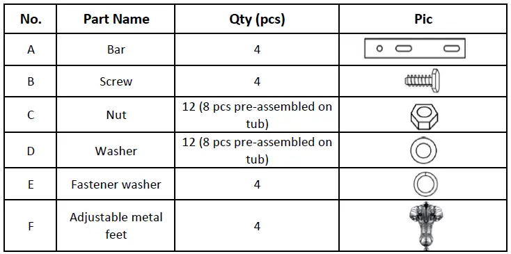 ALTAIR-52064-BAT-WH-BB-Freestanding-Tub-with-Metal-Feet- (1)