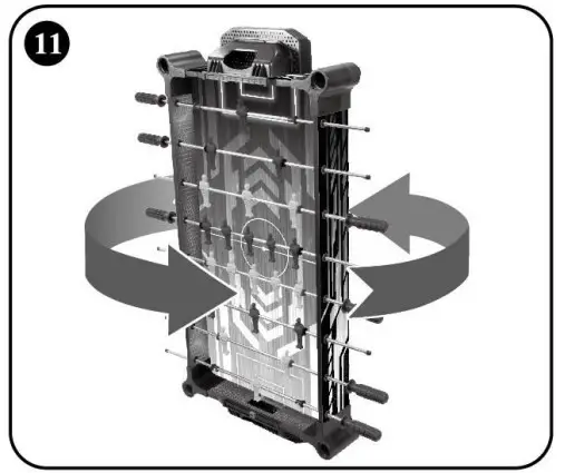 FOOTBALL TABLE ASSEMBLY INSTRUCTIONS