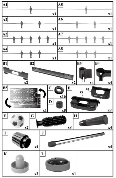 PARTS LIST
