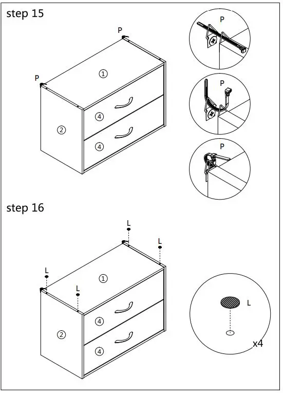 COSTWAY JZ10082 Stackable 2-Drawer Horizontal Organizer-fig13