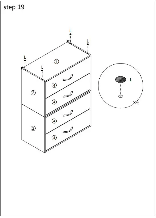 COSTWAY JZ10082 Stackable 2-Drawer Horizontal Organizer-fig16