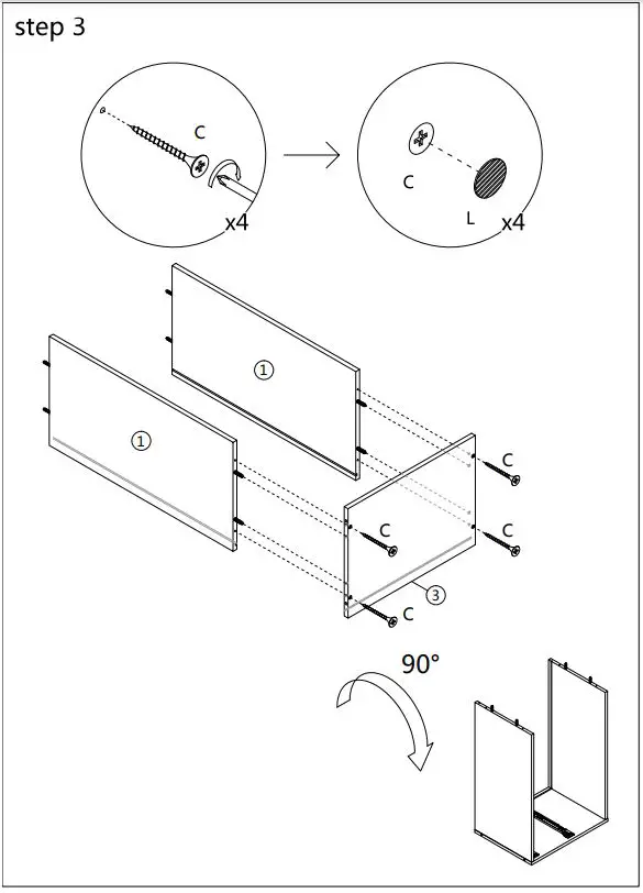 COSTWAY JZ10082 Stackable 2-Drawer Horizontal Organizer-fig4