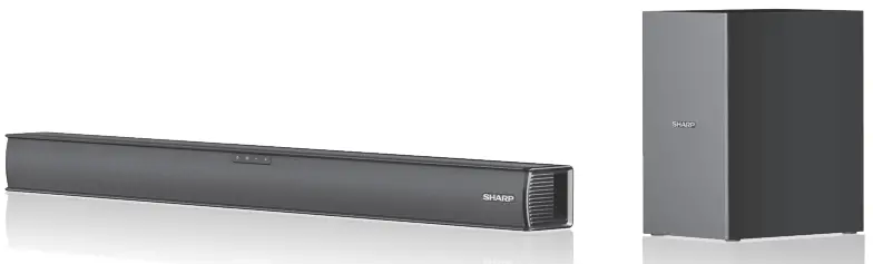 SHARP HT-SBW182 2.1 Soundbar Home Theatre System