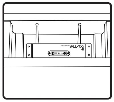 SOUNDTUBE WLL-TR-1p-II Wireless Transmitter and Receiver- Determine location
