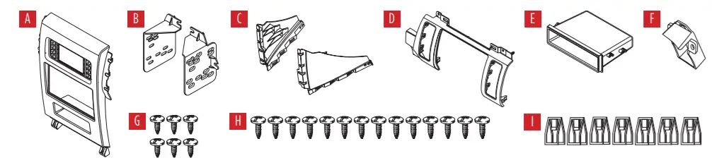 MeTra 99-5842 Electronic Ford Flex -FIGURE QR