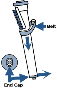 Bissell-1701-Replace-Brush-&-Belt