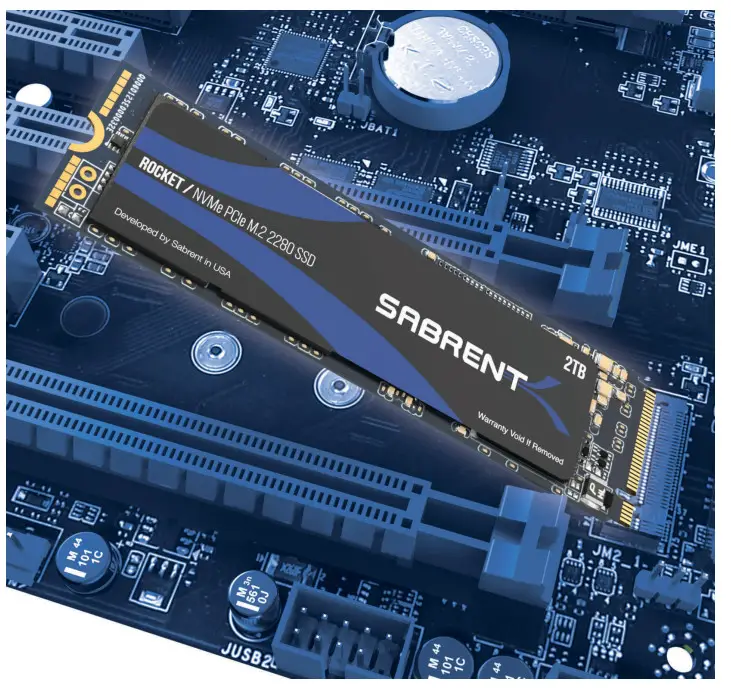 ROCKET NVMe PCIe M.2 2280 SSD - Sabrent ROCKET NVMe M.2 SSD