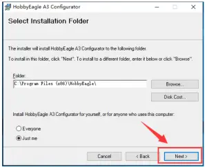 HobbyEagle A3 Configurator - figure 3