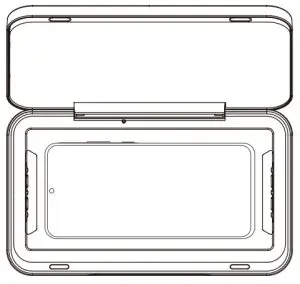 SAMSUNG UV Sterilizer With Wireless Charging - auto power 1