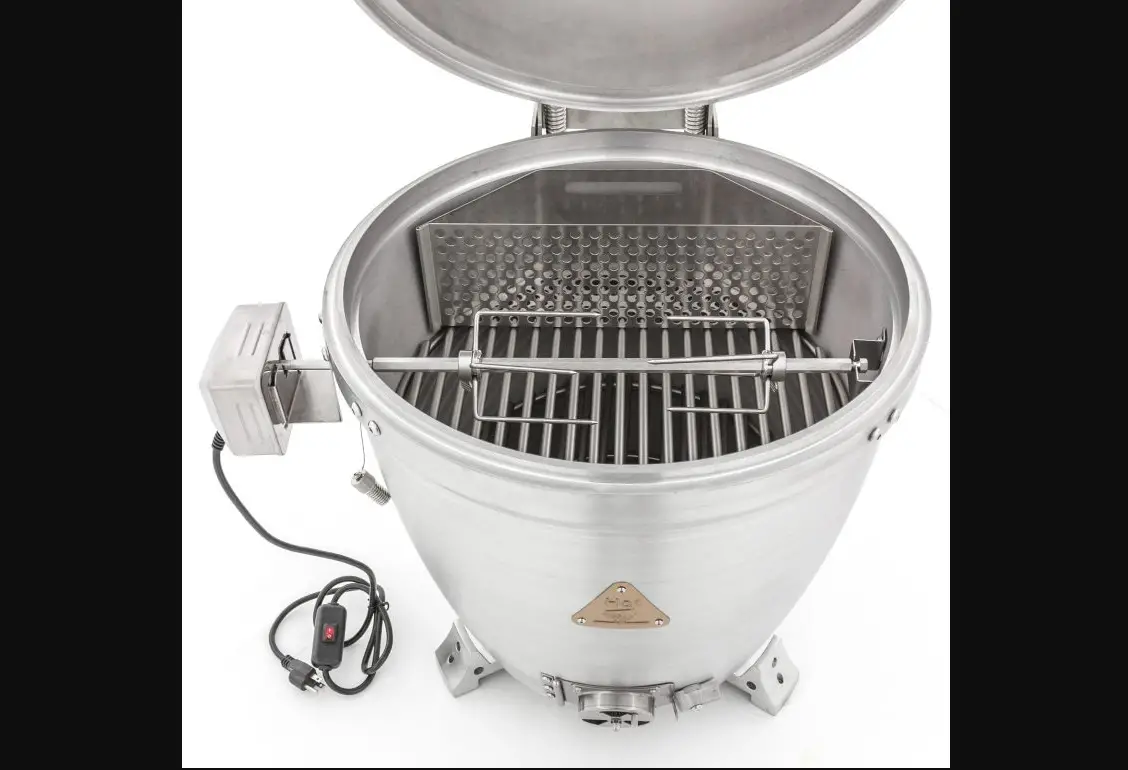 Blaze Blz-kmdo-2-rotis 20 Inch Kamado Rotisserie With Charcoal Basket User Guide