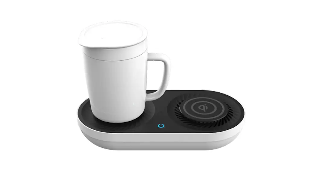 Kogan Kapcadptcwa 2-in-1 Mug Warmer And Cooler With Wireless Charger User Manual