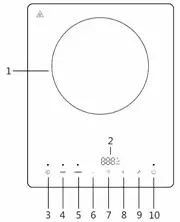 ADLER AD 6513 Induction Cooker - 1