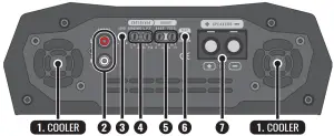 Input, output and audio controls