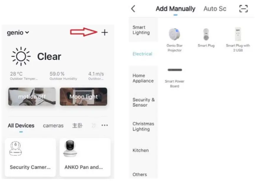 mirabella genio I003879 Smart Star Projector - Projector