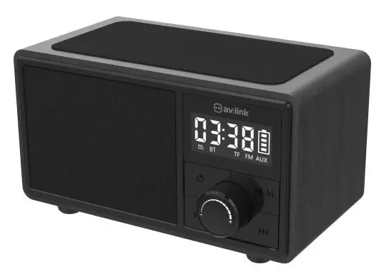Bluetooth Speaker with Clock Radio