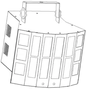 qtx 151 597UK Derby Laser UV Strobe Effect