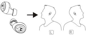 motorola MOTO BUDS Fitting A
