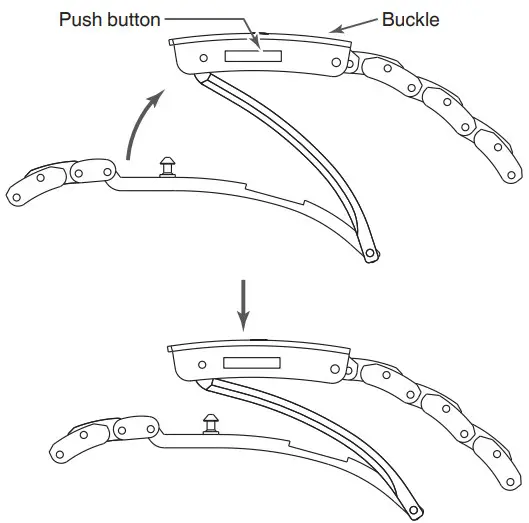SEIKO M 23 2R05 2R06 Mechanical Watch - band