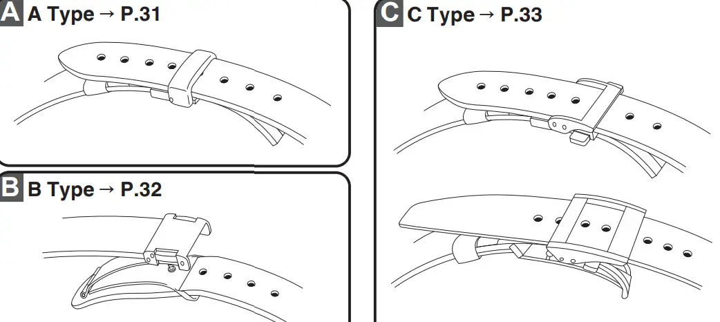SEIKO M 23 2R05 2R06 Mechanical Watch - clasps