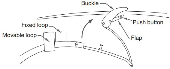 SEIKO M 23 2R05 2R06 Mechanical Watch - open