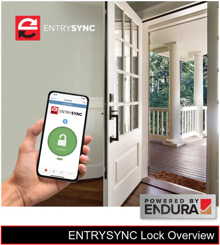 ENDURA ESYNC1 Residential Electronic Lock with BT