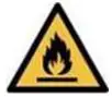 Risk of fire icon