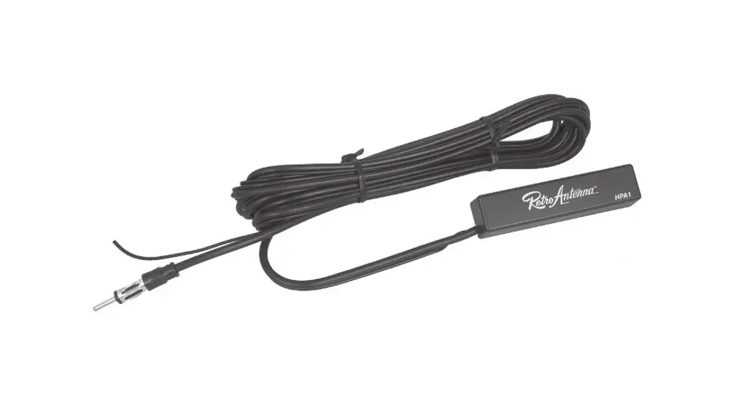 Retro Antenna Hpa1 Amplified Am/fm Hide-away Antenna Installation Guide