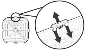 COSORI CAF-L501-KUS Pro LE 5.0-Quart Air Fryer - Rubber Stoppers