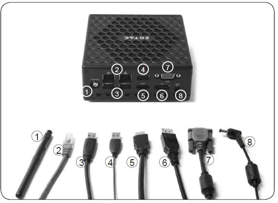ZOTAC C1331 ZBOX nano Barebone fig14