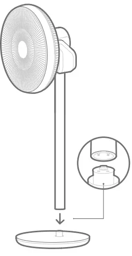 XHS02ZM Smartmi Air Circulator Fan fig4