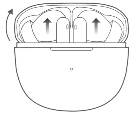 QCY HT03 True Wireless Active Noise Cancelling Earbuds - Connect