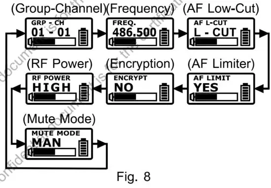 MIPRO ACT 800H Digital Handheld Wireless Microphone - ACT-800H LCD