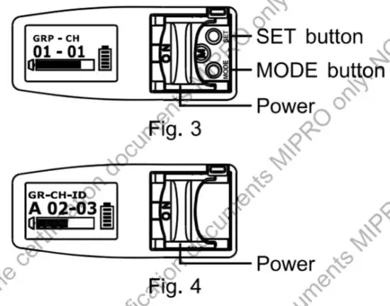 MIPRO ACT 800H Digital Handheld Wireless Microphone - Operating Instructions