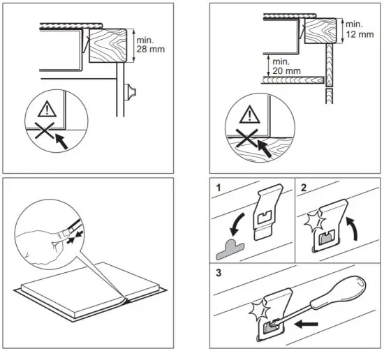Electrolux LHR3233CK Domino Electric Hob 30cm - Assembly 2