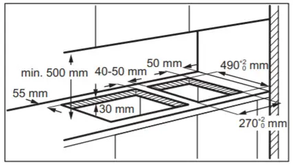 Electrolux LHR3233CK Domino Electric Hob 30cm - Assembly 3