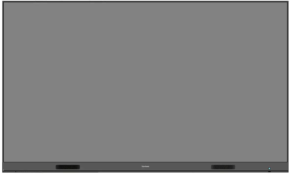 ViewSonic LD216 251 All In One Direct View LED Display - Front Panel 3