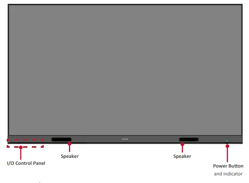 ViewSonic LD216 251 All In One Direct View LED Display - Front Panel