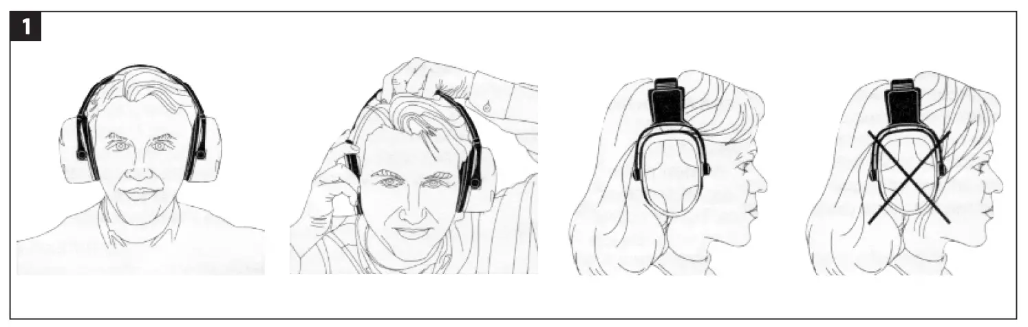 BLUEWEAR 002960 Cordless Earmuffs FIG 1