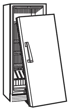 Whirlpool WZF79R20DW Upright Freezer FIG 1