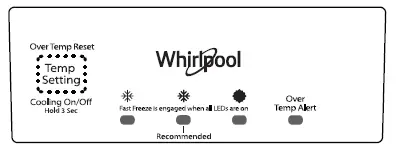 Whirlpool WZF79R20DW Upright Freezer FIG 12