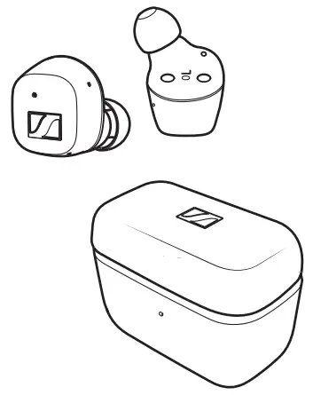 SENNHEISER CX200TW1L CX True Wireless Earbuds-