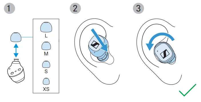 SENNHEISER CX200TW1L CX True Wireless Earbuds-fig2