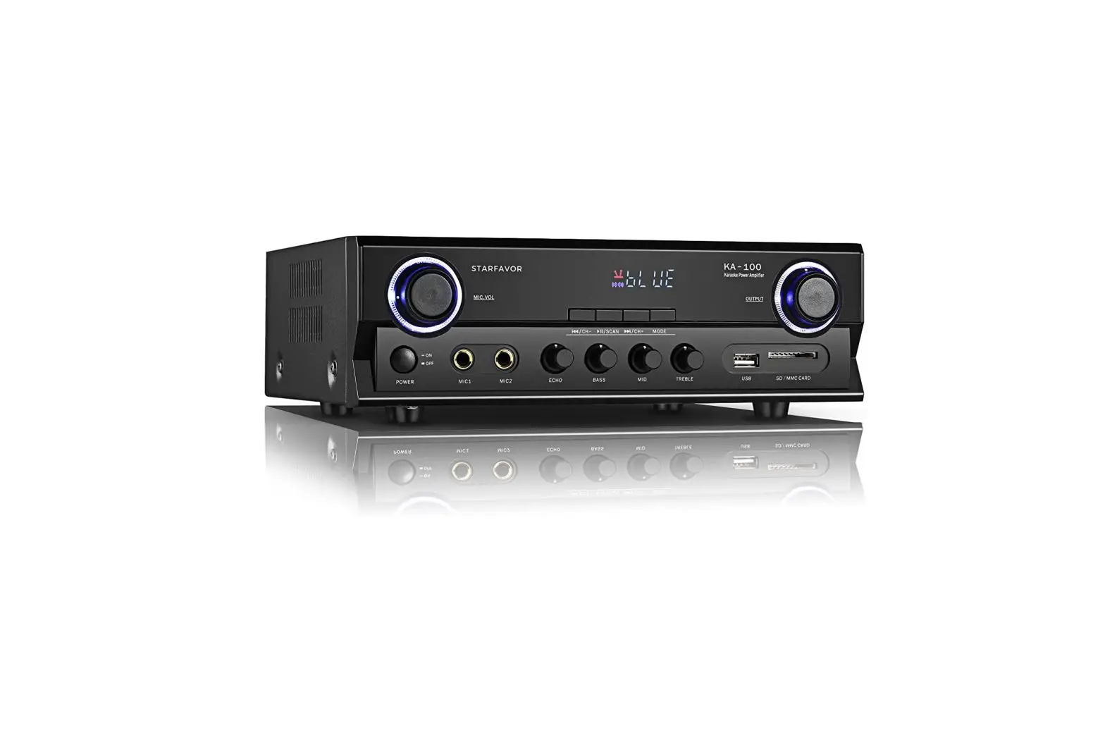 Starfavor Ka-100 2-channel Stereo Karaoke Amplifier System Instruction Manual Starfavor Ka-100 2-channel Stereo Karaoke Amplifier System Instruction Manual