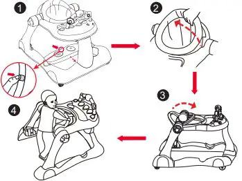 anko Combo Walker - Converting to push walker