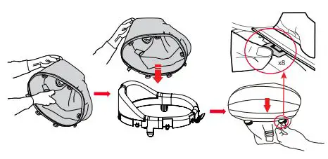 anko Combo Walker - To assemble the seat pad