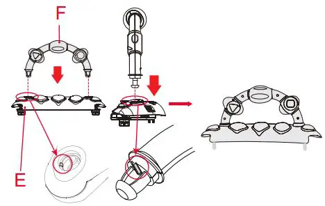 anko Combo Walker - To assemble the toy tray