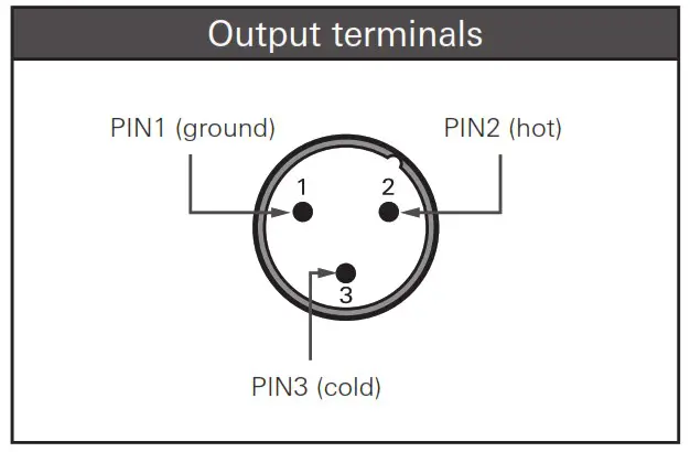 audio technica AT2035 Cardioid Condenser Microphone - terminals O